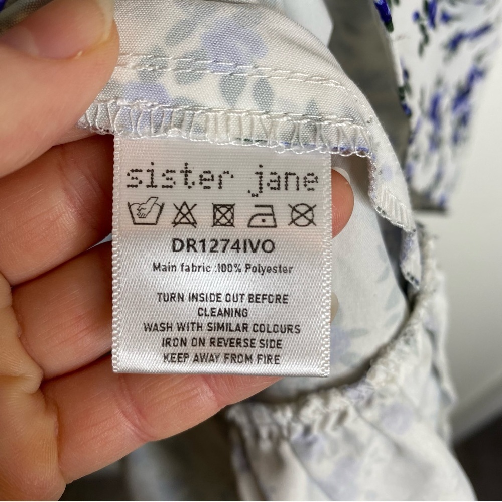 Sister Jane Wisteria Tie-Back Midi Dress - Picture 5 of 8